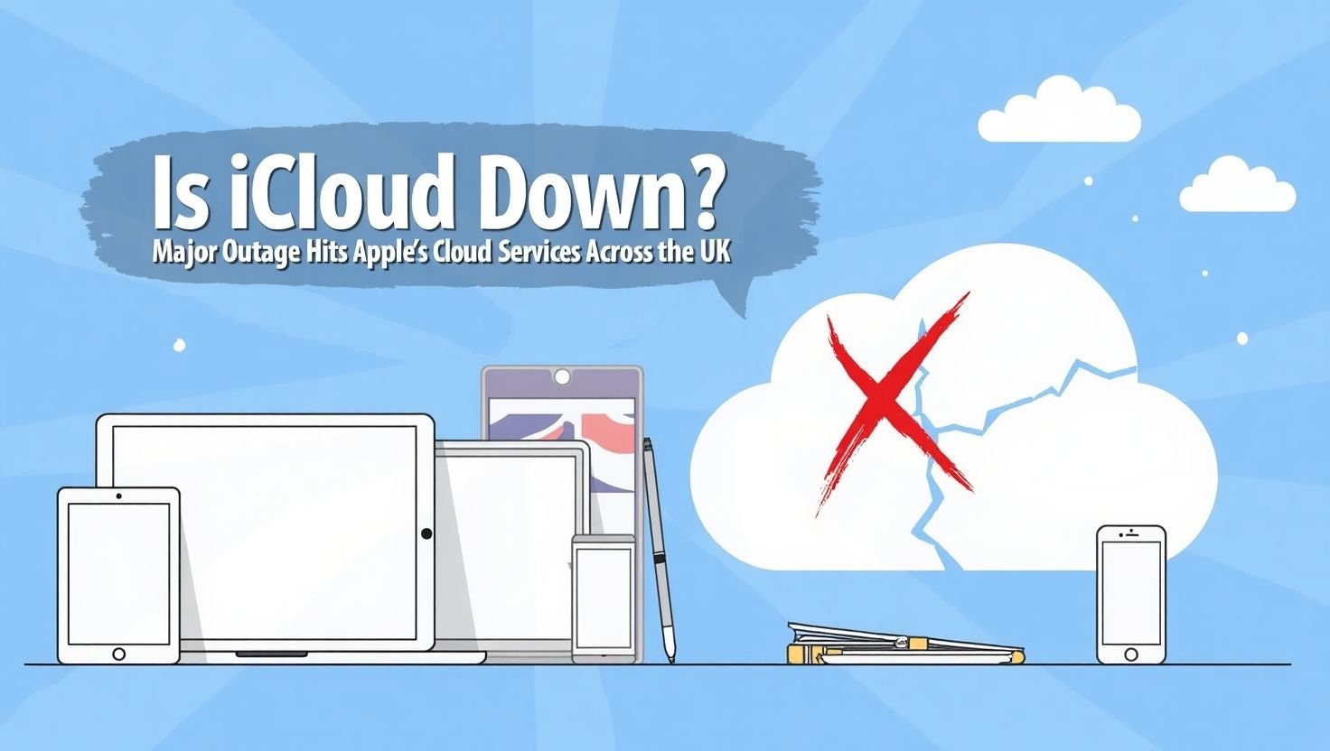 Is iCloud Down? Major Outage Hits Apple’s Cloud Services Across the UK