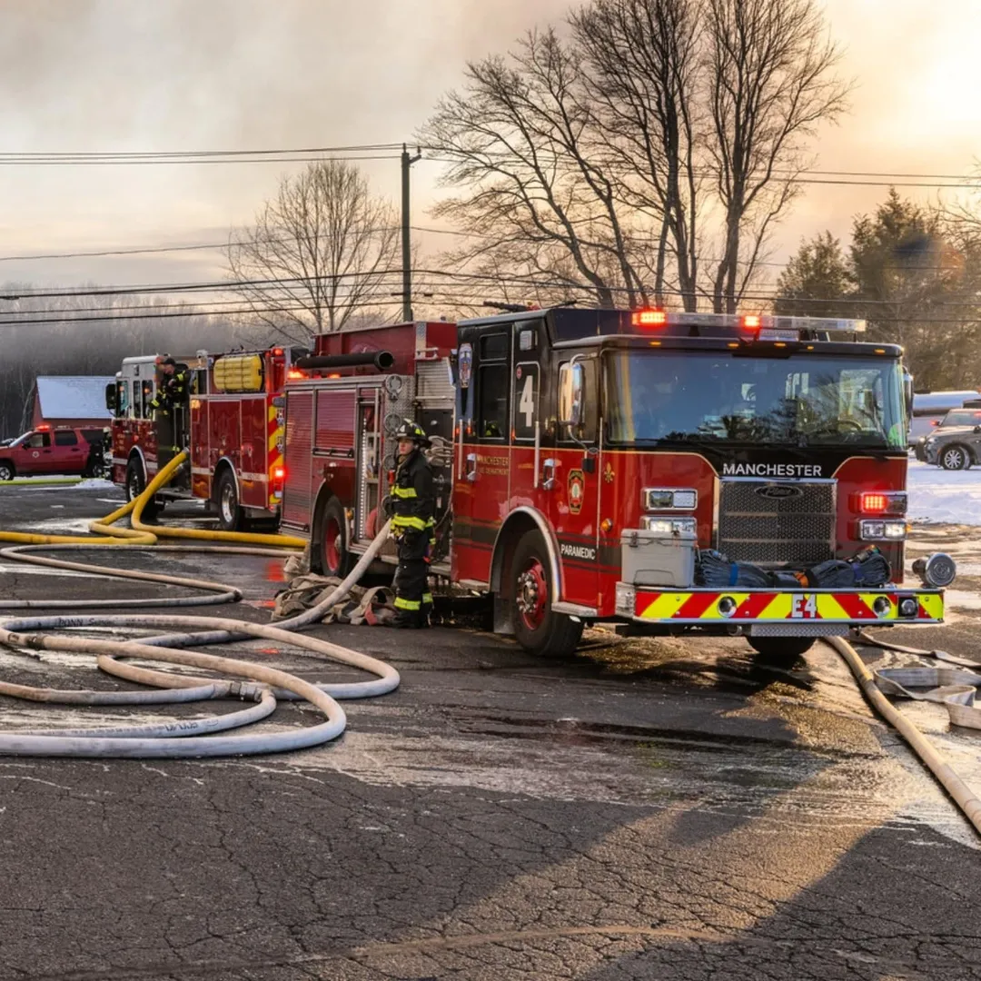 Manchester Blaze Destroys Historic Hotspur Press