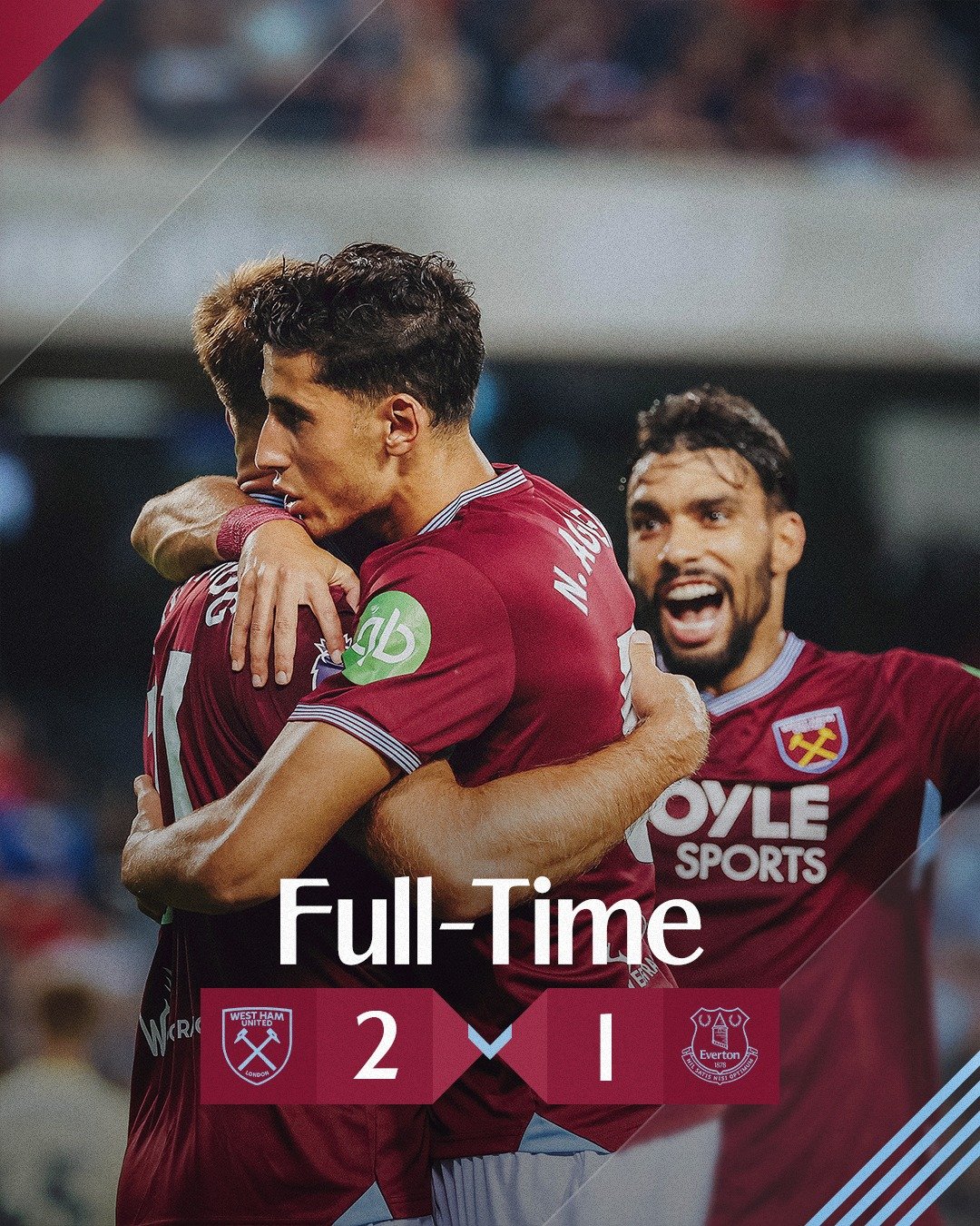 West Ham Edges Everton in Chicago