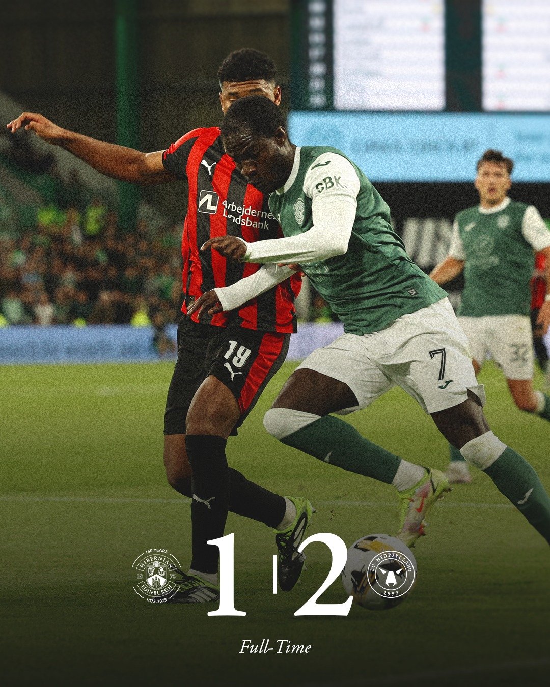 Midtjylland Defeat Hibs in Thrilling Match