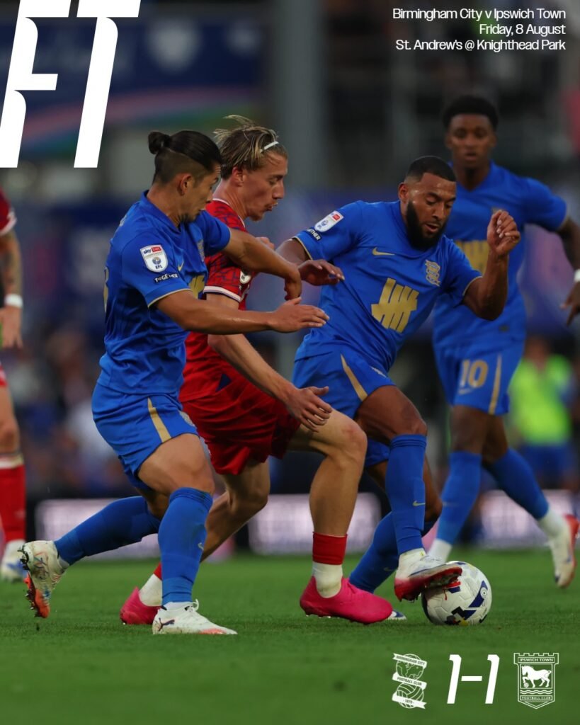 Birmingham vs Ipswich Town
