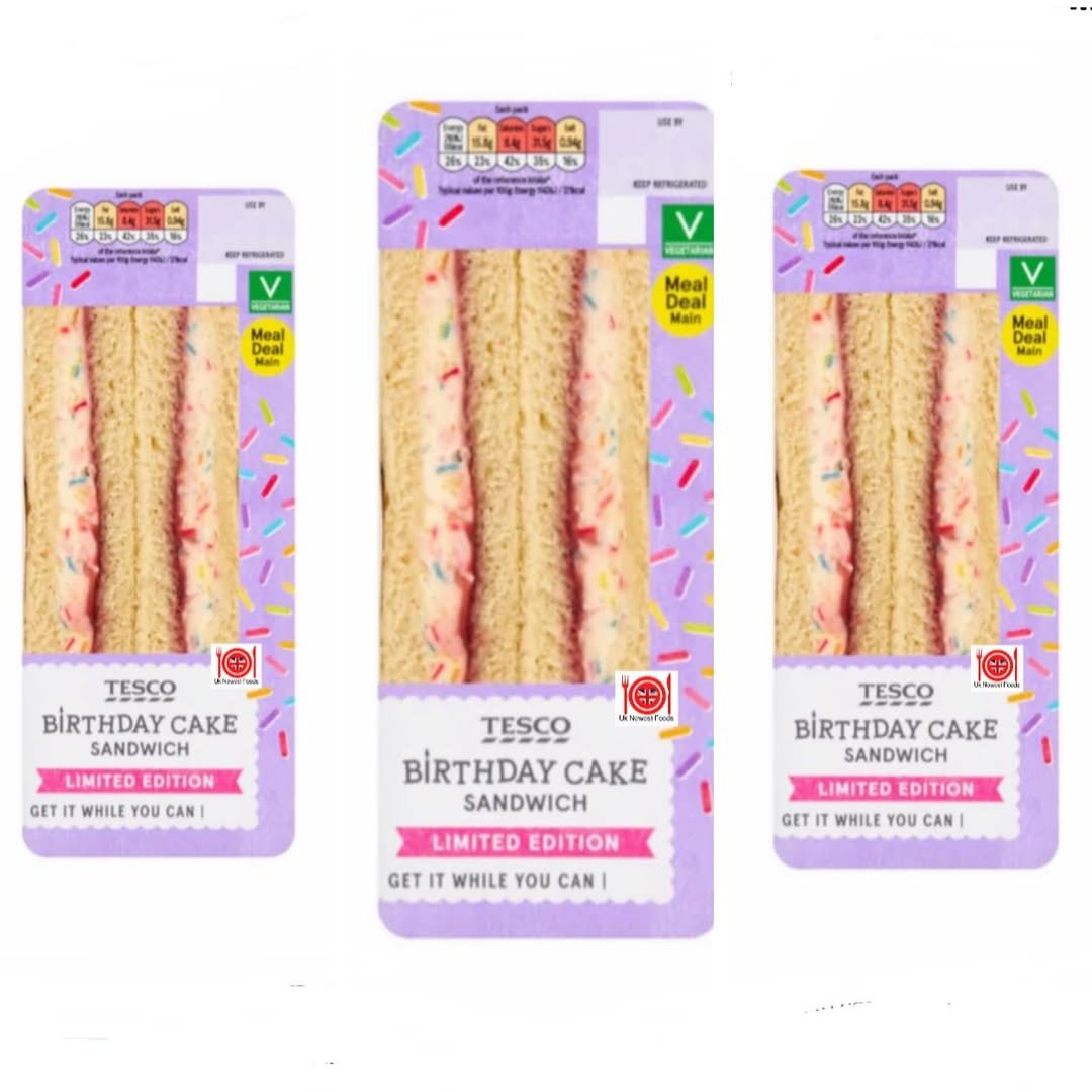 Tesco Birthday Cake Sandwich: The UK’s Viral Food Trend